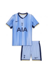 Tottenham Hotspur Babytruitje Uit tenue Kind 2024-25 Korte Mouw (+ Korte broeken)